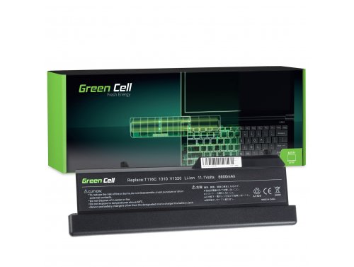 Green Cell K738H T116C για Dell Vostro 1310 1320 1510 1511 1520 2510