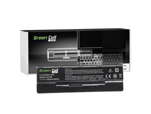 Green Cell PRO Μπαταρία A32-N56 για Asus N56 N56JR N56V N56VB N56VJ N56VM N56VZ N76 N76V N76VB N76VJ N76VZ N46 N46JV G56JR