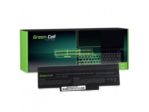 Green Cell Akku BTY-M66 für Asus A9 A9000 X56SE COMPAL EL80 EL81 FL90 FL92 GL30 GL31 HGL31 JHL90 LG E500 MSI GE600