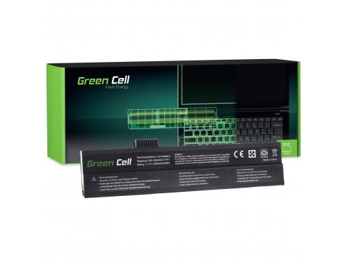 Green Cell Akku 255-3S4400-G1L1 f Gr GERICOM 3000 5000 7000 Blockbuster Excellent 3000 5000 UNIWILL 255 VEGA VegaPlus 255