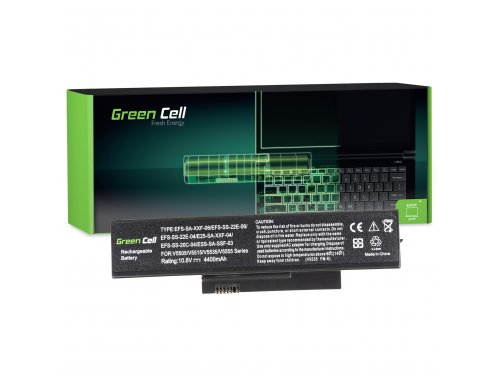 Green Cell Laptop SDI-HFS-SS-22F-06 για Fujitsu-Siemens Esprimo Mobile V5515 V5535 V5555 V6515 V6555
