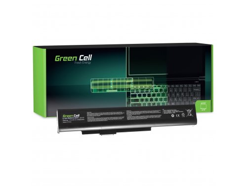 Green Cell Μπαταρία A41-A15 A42-A15 για MSI CR640 CX640 Medion Akoya E6221 E7220 E7222 P6634 P6815 Fujitsu LifeBook N532 NH532