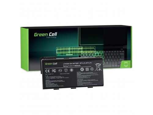 Green Cell Μπαταρία BTY-L74 BTY-L75 για MSI CR500 CR600 CR610 CR620 CR630 CR700 CR720 CX500 CX600 CX610 CX620 CX700