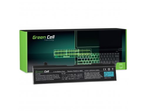 Green Cell Akku PA3465U-1BAS PA3465U-1BRS für Toshiba Satellite A85 A100 A110 A135 M70 Toshiba Satellite Pro A110 M40