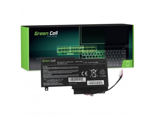 Green Cell Μπαταρία PA5107U-1BRS για Toshiba Satellite L50-A L50-A-19N L50-A-1EK L50-A-1F8 L50D-A P50-A P50-A-13C L50t-A S50-A