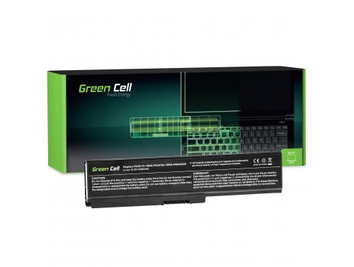 Green Cell Μπαταρία PA3817U-1BRS για Toshiba Satellite C650 C650D C655 C660 C660D C665 C670 C670D L750 L750D L755 L770 L775