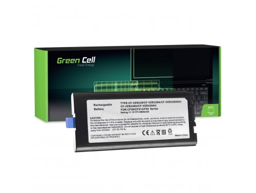 Green Cell CF-VZSU29 CF-VZSU29A για Panasonic Toughbook CF29 CF51 CF52 6600mAh