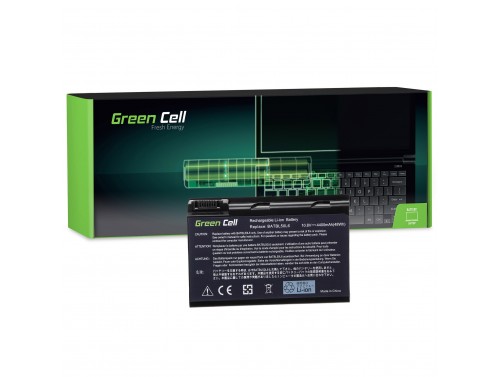 Green Cell Laptop BATBL50L6 BATCL50L6 για Acer Aspire 3100 3650 3690 5010 5100 5200 5610 5610Z 5630 TravelMate 2490 11.1V