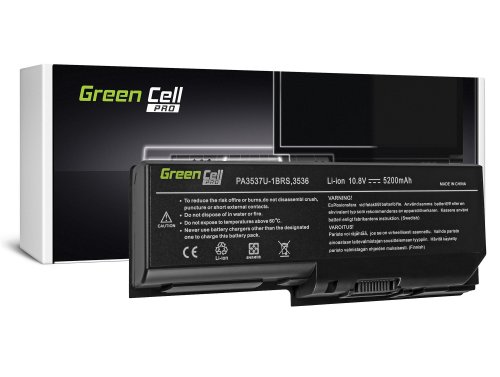 Green Cell PRO Laptop PABAS100 PA3536U-1BRS για Toshiba Satellite L350 L350D L355 L355D P200 P205 P300 P305 X200