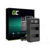 Green Cell Φορτιστής AHBBP-401 για το GoPro HERO 4 CHDBX CHDBY CHDHX CHDHY Black White Silver Edition (4.2v 2.5w 0.6A)
