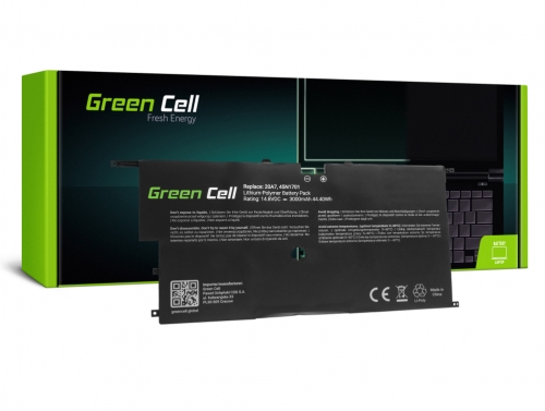 Green Cell Laptop Akku 45N1700 45N1701 45N1702 45N1703 για Lenovo ThinkPad X1 Carbon 2nd Gen