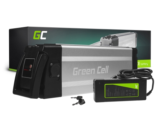 Green Cell® Μπαταρία Για Ηλεκτρικό Ποδήλατο 48V 17.4Ah 835Wh Silverfish Ebike 4 Pin Με Φορτιστή