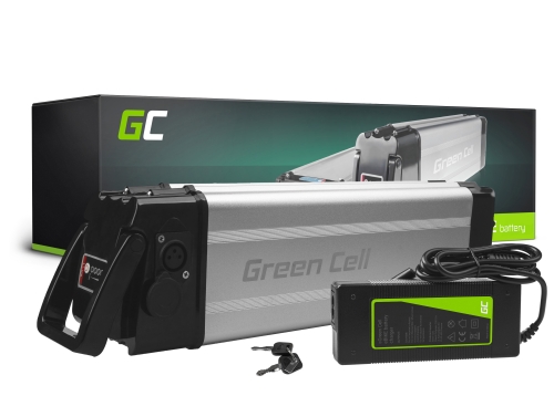 Green Cell® Μπαταρία Για Ηλεκτρικό Ποδήλατο 24V 17.4Ah 288Wh Silverfish Ebike 4 Pin Με Φορτιστή