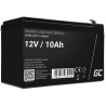 Green Cell ® AGM 12V 10Ah μπαταρία VRLA μπαταρία μολύβδου Unbemann UPS UPS σύστημα UPS σύστημα εφεδρική μπαταρία