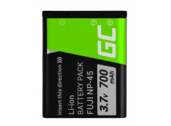 Green Cell ® NP-45A NP-45 για Fujifilm FinePix L50 J25 J30 XP60 XP70 Z10fd Z30 Z35 Z37 Z71 Z81 (Li-Ion 3.7V 700mAh)