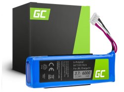 Μπαταρία Green Cell GSP1029102 MLP912995-2P στο μεγάφωνο JBL Charge 2 / Charge 2 Plus / Charge 2+, Li-Polymer 3.7V 6000mAh