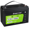 Green Cell® LiFePO4 μπαταρία 12.8V 125Ah 1600Wh LFP μπαταρία λιθίου 12V με BMS για τροχόσπιτο ηλιακή αιολική ενέργεια