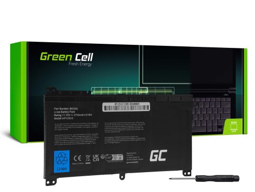 Green Cell Μπαταρία BI03XL ON03XL για HP Pavilion x360 13-U 13-U000 13-U100 Stream 14-AX 14-AX000