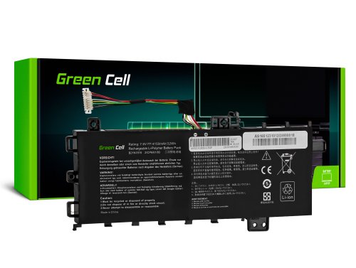 Green Cell Μπαταρία B21N1818 C21N1818-1 για Asus VivoBook 15 A512 A512DA A512FA A512JA R512F X512 X512DA X512FA X512FL