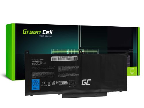 Green Cell Μπαταρία F3YGT για Dell Latitude 7280 7290 7380 7390 7480 7490