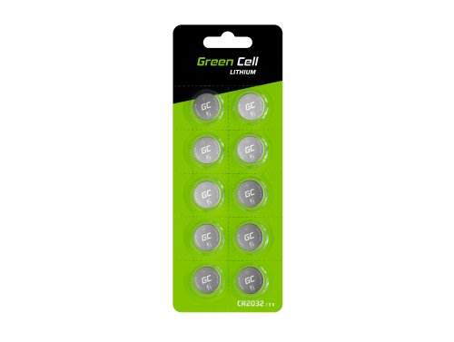 Μπαταρία 5x Green Cell CR2032 Lithiumbatterie 3V 220mAh