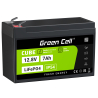 Green Cell CUBE LiFePO4 Μπαταρία 7Ah 12.8V 89.6Wh LFP μπαταρία λιθίου 12V για UPS, παιχνίδια, παρακολούθηση