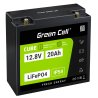 Green Cell CUBE LiFePO4 Μπαταρία 20Ah 12.8V 256Wh LFP μπαταρία λιθίου 12V για τρακτέρ, χορτοκοπτικό, ηλεκτρικό όχημα