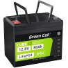 Green Cell CUBE LiFePO4 Μπαταρία 80Ah 12.8V 1024Wh LFP μπαταρία λιθίου 12V για Camper, Καθαρισμός, Κάμπινγκ, Kutr