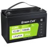 Green Cell CUBE LiFePO4 Μπαταρία 100Ah 12.8V 1280Wh LFP μπαταρία λιθίου 12V για αυτοκινούμενο τροχόσπιτο ηλιακή μπαταρία