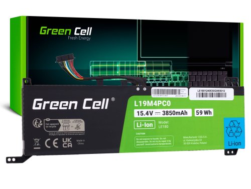 Μπαταρία Green Cell L19M4PC0 για Lenovo Legion 5P-15IMH05 5P-15IMH05H 5-15IMH05 5-15IMH05 5-15IMH05H 5-15ARH05 5-15ARH05H