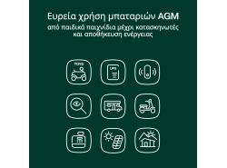 Green Cell CUBE AGM IP54 Batterie 6V 5Ah VRLA Vlies Wartungsfrei Bleiakku für Elektro Spielzeug Alarm Kinder Auto Rasenmäher