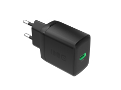 Greencell PowerSource Solo30 Ladegerät USB C Schwarz Power Adapter 30W Power Delivery