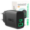 Green Cell PowerSource Duo30 φορτιστής USB/USB-C μαύρος, τροφοδοτικό 30 W με Power Delivery