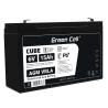 Green Cell ® AGM 6V 15Ah μπαταρία VRLA παιχνίδια μπαταρίας μολύβδου ηλεκτρικά παιχνίδια συναγερμός παιδικών οχημάτων