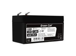 AGM GEL Batterie 12V 1.3Ah Blei Akku Green Cell Wartungsfreie für Elektroauto und einen Roller