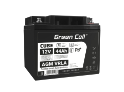 Green Cell ® AGM 12V 44Ah μπαταρία VRLA μπαταρία μολύβδου Unbemann αλιευτικό κόπτη σκάφος σκούτερ γκαζόν τρακτέρ χλοοκοπτικό