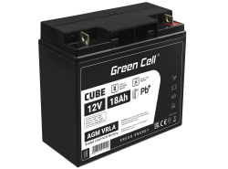 Green Cell ® Gel Batterie AGM 12V 18Ah