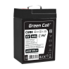 GC CUBE AGM IP54 Μπαταρία 6V 4Ah VRLA Χωρίς Συντήρηση Μπαταρία Μολύβδου για Ηλεκτρικά Παιχνίδια Συναγερμούς Οχήματα για Παιδιά