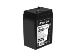 Μπαταρία GC CUBE AGM IP54 6V 5Ah VRLA χωρίς συντήρηση για ηλεκτρικά παιχνίδια, συναγερμούς, αυτοκίνητα παιδιών, χλοοκοπτικά