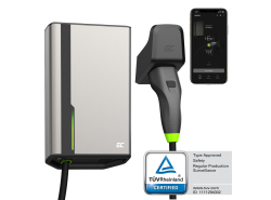 Green Cell HabuDen Wallbox 11kW 22kW 32A 7.5m Τύπος 2 καλώδιο EV σταθμός φόρτισης για ηλεκτρικά αυτοκίνητα GC App Bluetooth WiFi