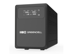 Greencell Αδιάλειπτη Παροχή Ρεύματος AVR UPS 1200VA 800W PowerCore 12 VDC με οθόνη LCD