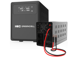 Green Cell UPS 800VA 500W Unterbrechungsfreie Stromversorgung mit LCD Display