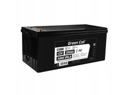 Green Cell AGM VRLA 12V 200Ah μπαταρία χωρίς συντήρηση για τροχόσπιτο, φωτοβολταϊκά, ηλιακούς συλλέκτες, σκάφη.