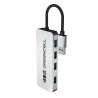 Adapter Basic HUB Greencell USB-A 4in1 (4×USB 3.0) – γρήγορη μεταφορά έως 5 Gb/s, αλουμινένιο περίβλημα