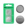 Greencell Blister 2x μπαταρία λιθίου CR2032 3V 220mAh κουμπί για κλειδί, ρολόι, τηλεκοντρόλ, ζυγαριά