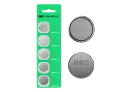 5x μπαταρία λιθίου CR1620 CR 1620 3V 70mAh Greencell μπαταρία κουμπί Blister