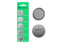 Greencell Blister 5x μπαταρία λιθίου CR2032 3V 220mAh κουμπί για κλειδιά, ρολόγια, τηλεχειριστήρια, ζυγαριές