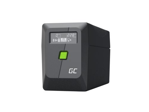 UPS Greencell 650VA 360W PowerProof με οθόνη LCD