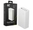 Greencell PowerPlay 30 - λευκό powerbank με ισχύ 30 000mAh, 22,5W, 4 θύρες