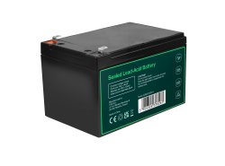 Greencell AGM VRLA 12V 12Ah χωρίς συντήρηση μπαταρία για ταμειακές, παιχνίδια, κάμερες (152x99x100mm)